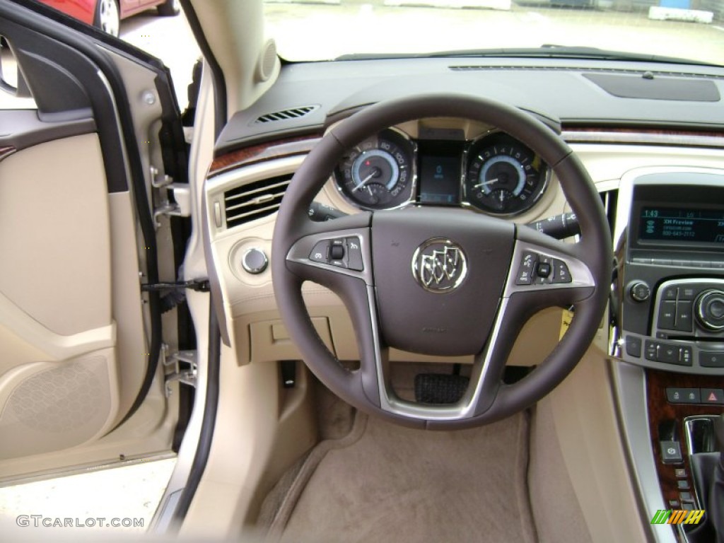 2010 LaCrosse CX - Gold Mist Metallic / Cocoa/Light Cashmere photo #13