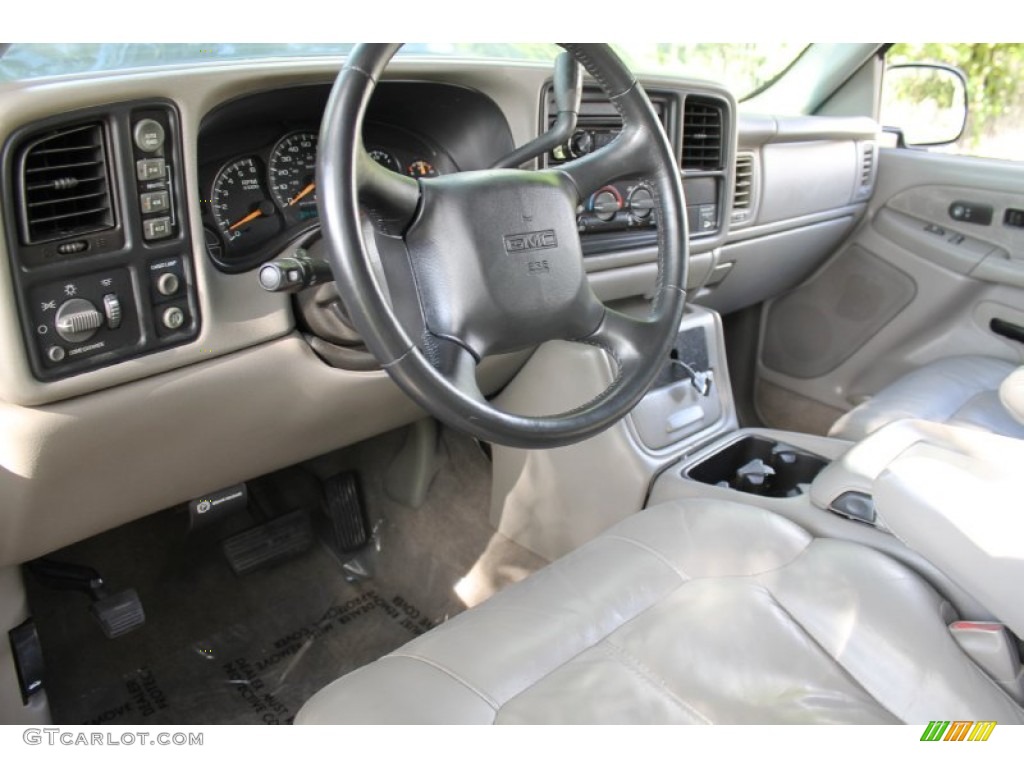 2000 Sierra 1500 SLT Extended Cab 4x4 - Storm Gray Metallic / Pewter photo #31