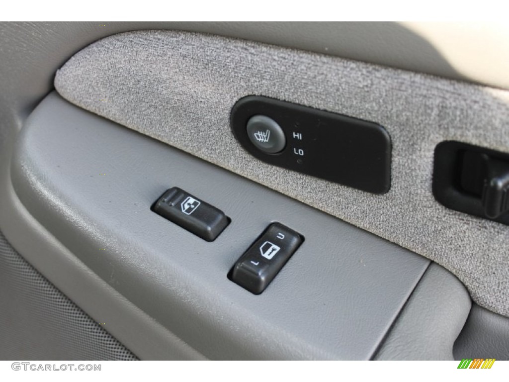 2000 Sierra 1500 SLT Extended Cab 4x4 - Storm Gray Metallic / Pewter photo #47