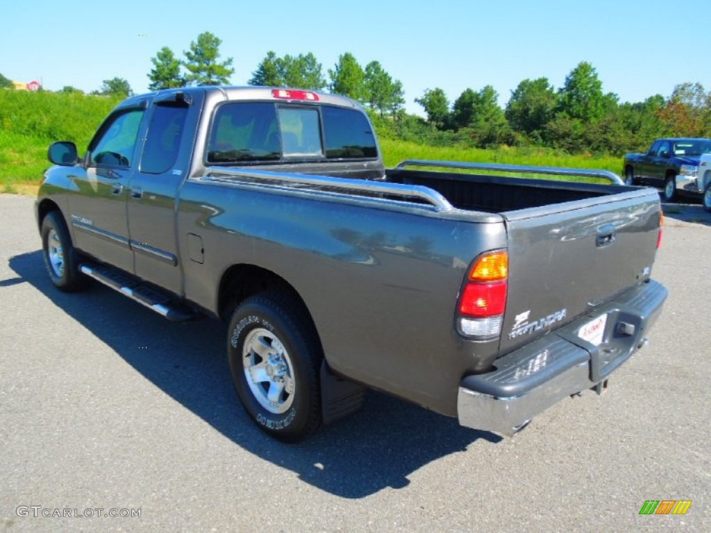 2003 Tundra SR5 Access Cab - Phantom Gray Pearl / Gray photo #5