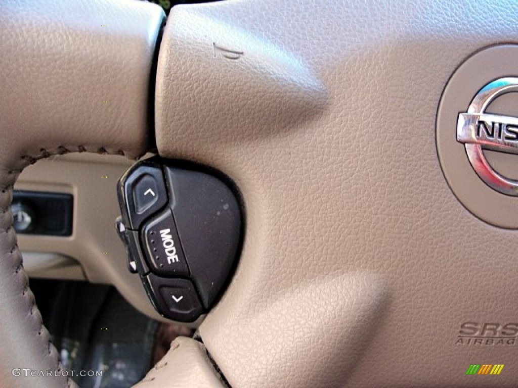 2004 Pathfinder LE Platinum - Super Black / Beige photo #22