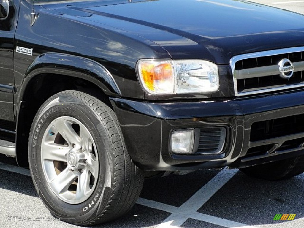 2004 Pathfinder LE Platinum - Super Black / Beige photo #26