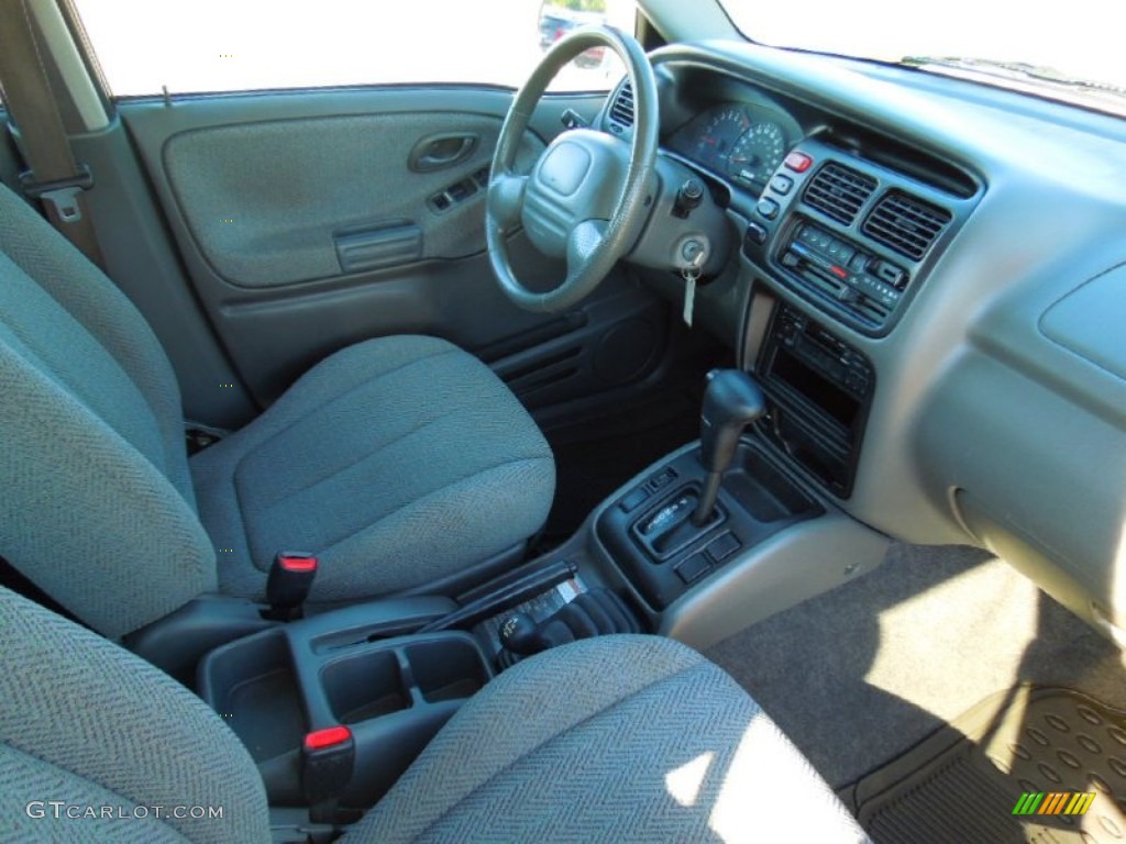 2000 Grand Vitara JLX 4x4 - Polar White / Gray photo #22