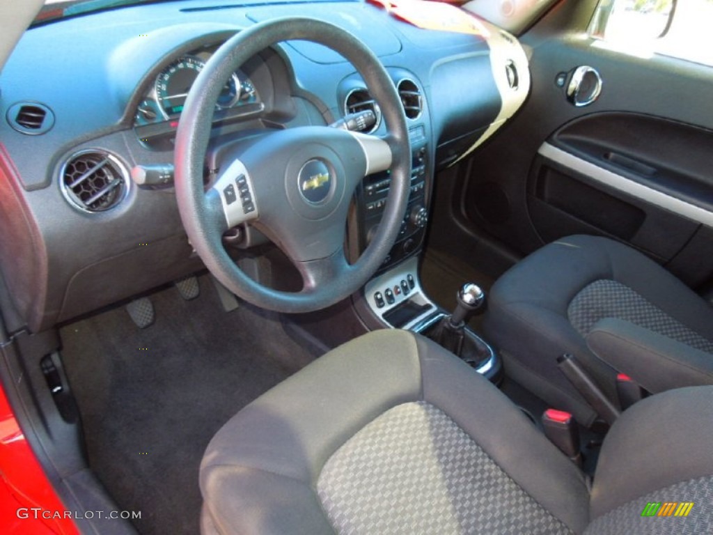 Ebony Black Interior 2008 Chevrolet HHR LS Photo #70610064
