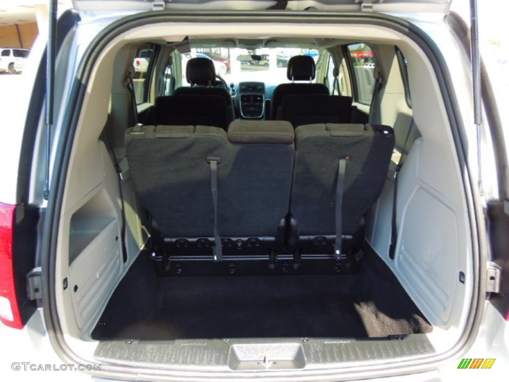 2012 Grand Caravan Crew - Bright Silver Metallic / Black/Light Graystone photo #18