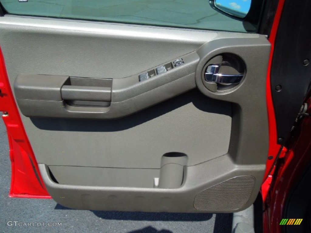2007 Xterra S - Red Brawn Metallic / Steel/Graphite photo #10