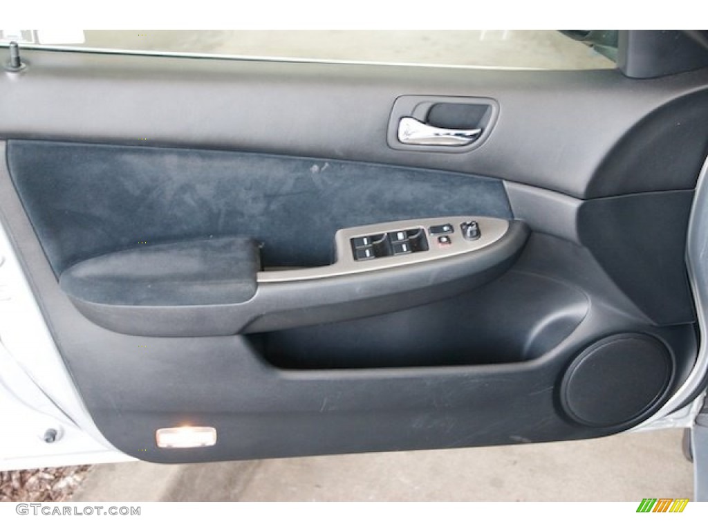 2007 Honda Accord LX Sedan Black Door Panel Photo #70612350