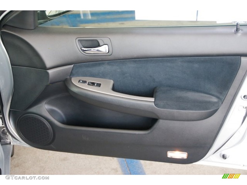 2007 Honda Accord LX Sedan Black Door Panel Photo #70612368