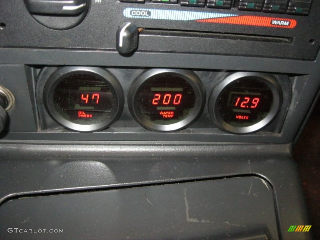 1990 Ford Thunderbird SC Super Coupe Gauges Photos