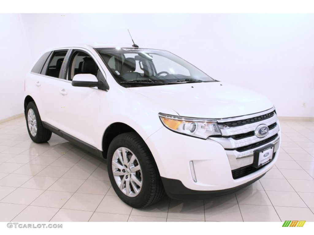 2012 Edge Limited AWD - White Platinum Metallic Tri-Coat / Charcoal Black photo #1