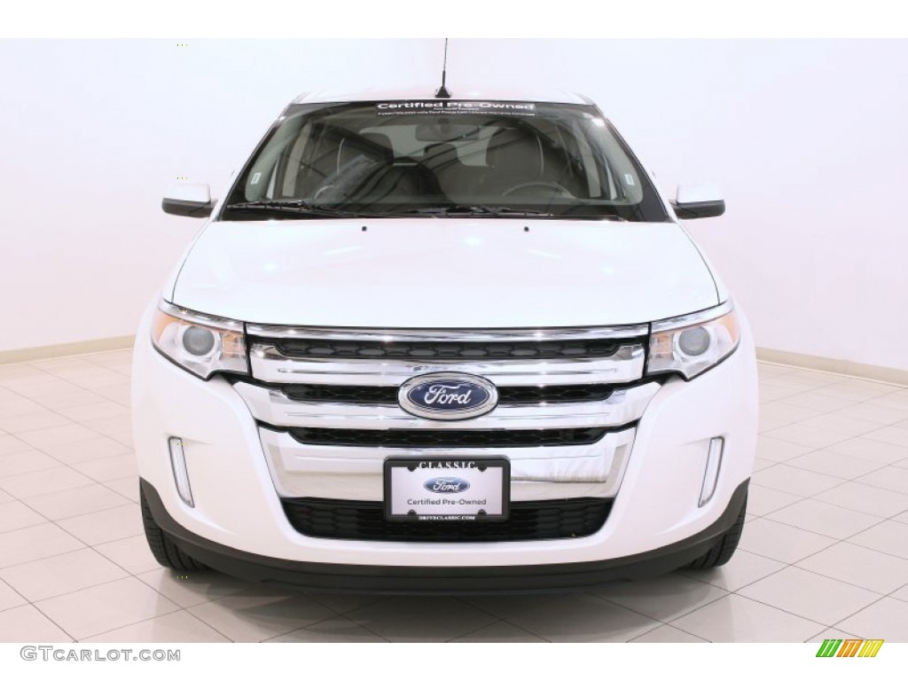 2012 Edge Limited AWD - White Platinum Metallic Tri-Coat / Charcoal Black photo #2