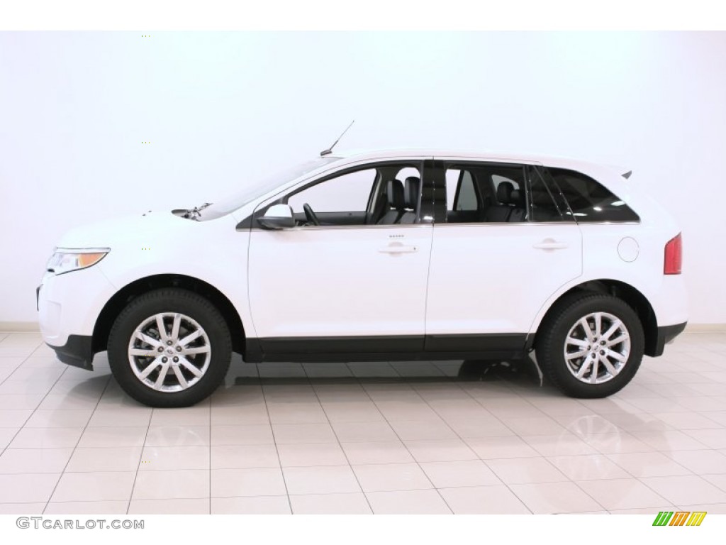 2012 Edge Limited AWD - White Platinum Metallic Tri-Coat / Charcoal Black photo #4