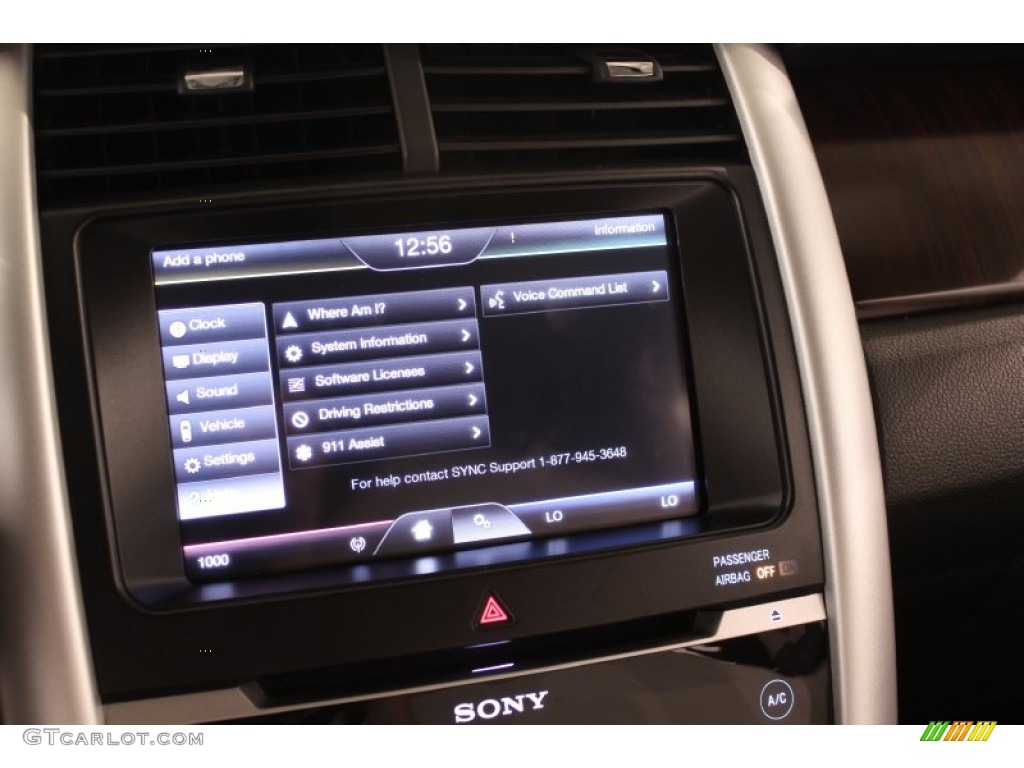 2012 Edge Limited AWD - White Platinum Metallic Tri-Coat / Charcoal Black photo #19