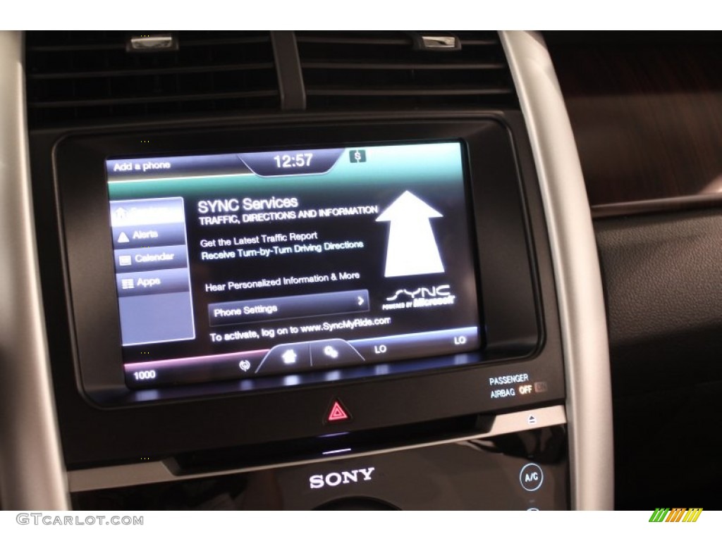 2012 Edge Limited AWD - White Platinum Metallic Tri-Coat / Charcoal Black photo #21