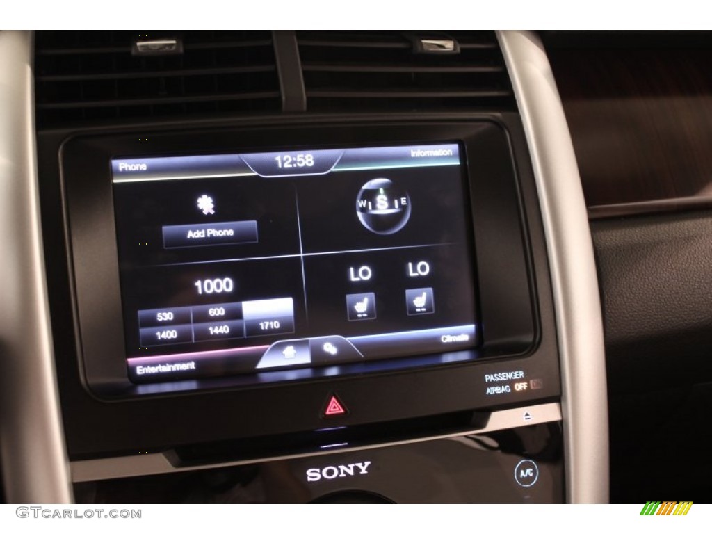 2012 Edge Limited AWD - White Platinum Metallic Tri-Coat / Charcoal Black photo #25