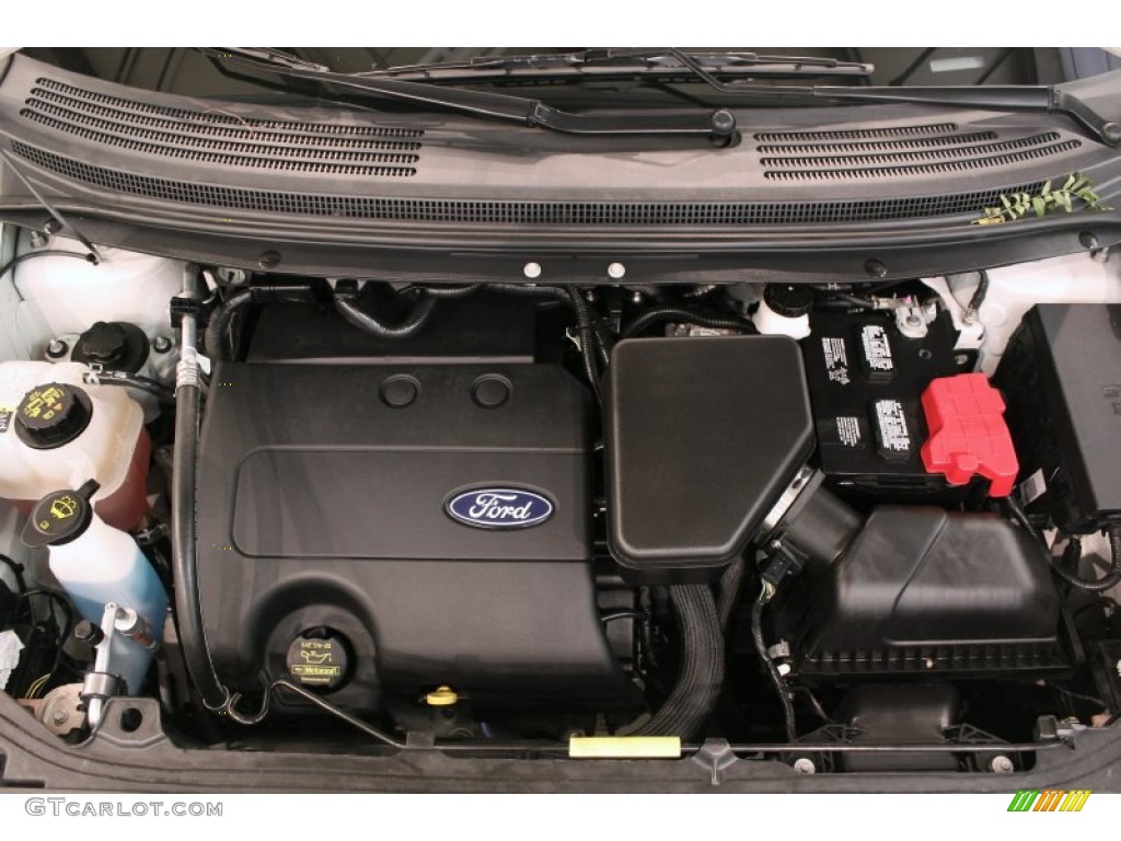 2012 Edge Limited AWD - White Platinum Metallic Tri-Coat / Charcoal Black photo #35