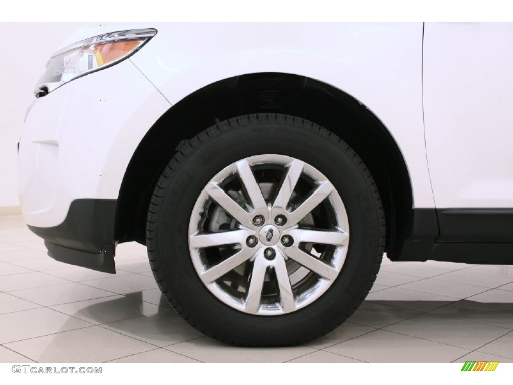 2012 Edge Limited AWD - White Platinum Metallic Tri-Coat / Charcoal Black photo #36