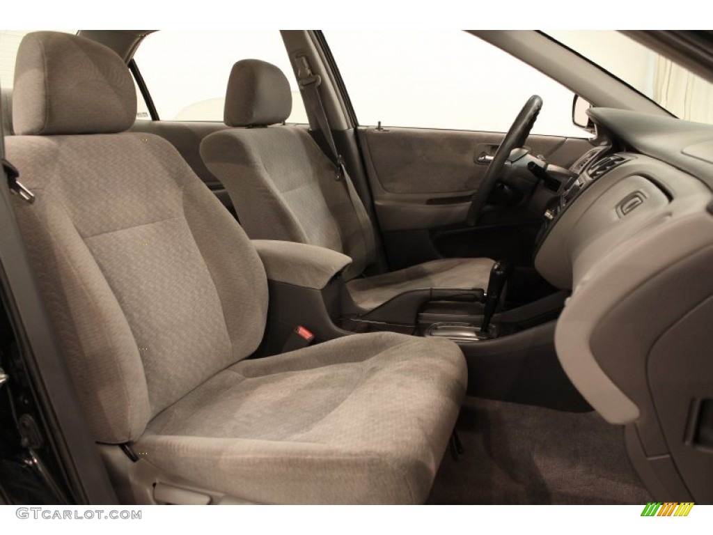 2002 Accord SE Sedan - Nighthawk Black Pearl / Quartz Gray photo #13