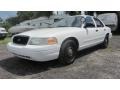 2005 Vibrant White Ford Crown Victoria Police Interceptor  photo #4