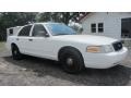 2005 Vibrant White Ford Crown Victoria Police Interceptor  photo #6