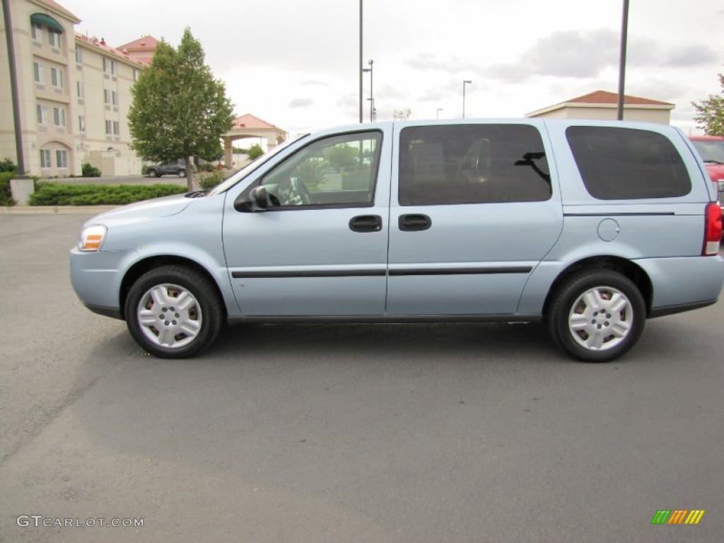 2007 Uplander LS - Polar Blue Metallic / Medium Gray photo #2