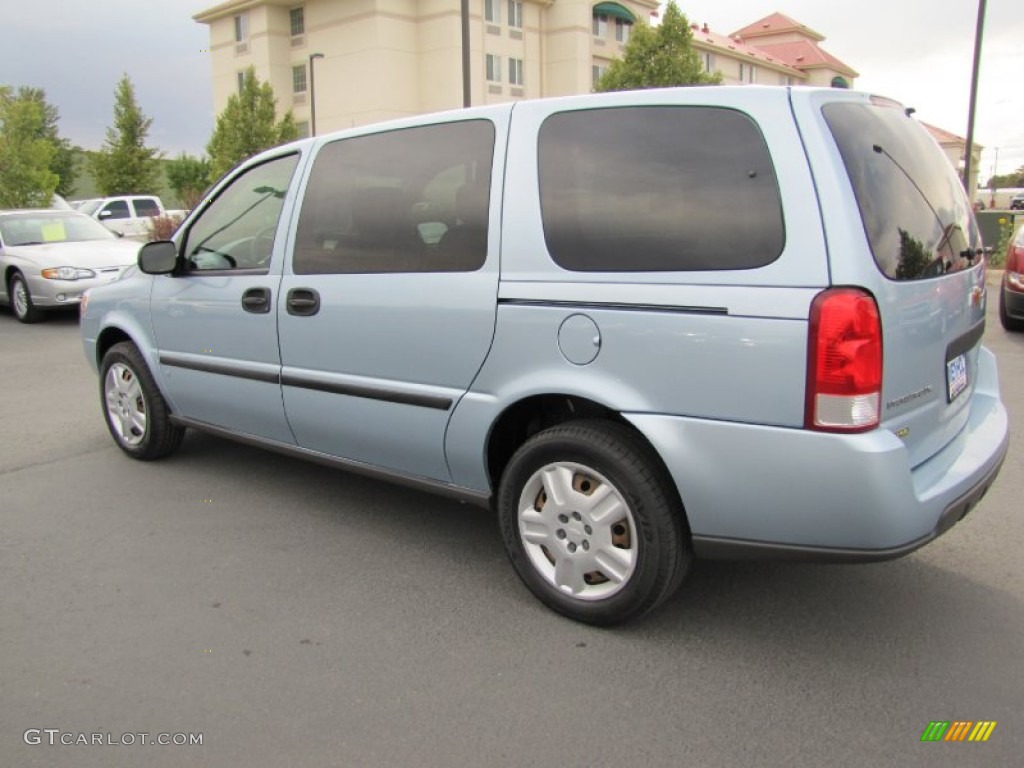 2007 Uplander LS - Polar Blue Metallic / Medium Gray photo #3