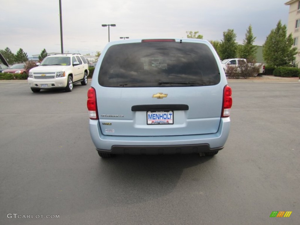 2007 Uplander LS - Polar Blue Metallic / Medium Gray photo #4