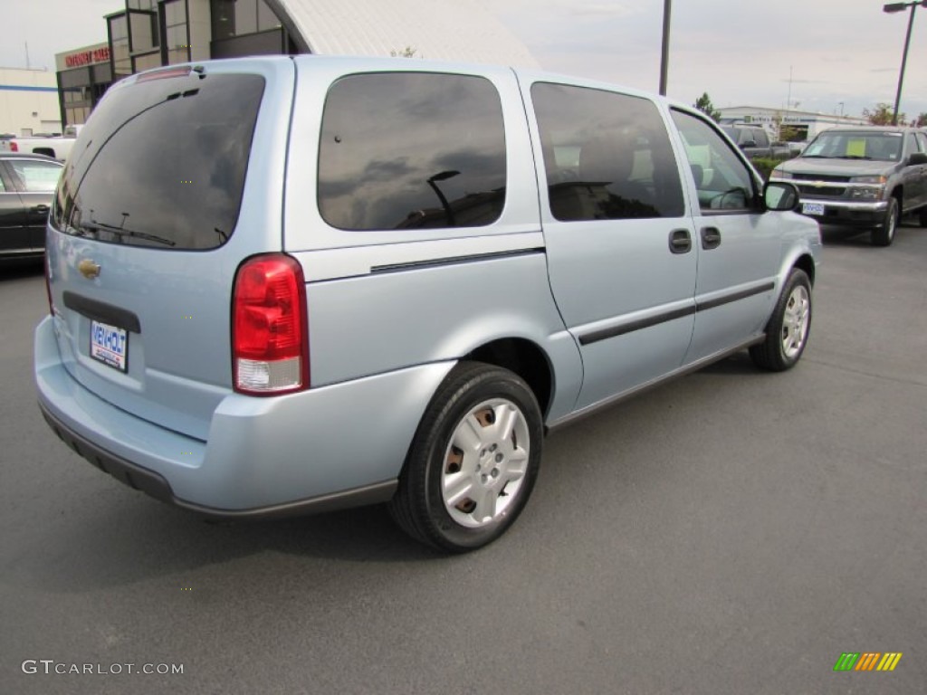 2007 Uplander LS - Polar Blue Metallic / Medium Gray photo #5