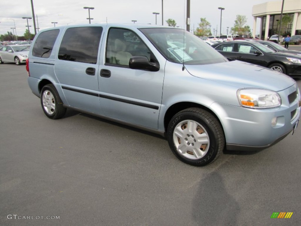 2007 Uplander LS - Polar Blue Metallic / Medium Gray photo #7