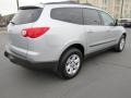 2011 Silver Ice Metallic Chevrolet Traverse LS AWD  photo #5