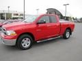 2010 Flame Red Dodge Ram 1500 SLT Quad Cab 4x4  photo #1