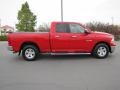 2010 Flame Red Dodge Ram 1500 SLT Quad Cab 4x4  photo #6