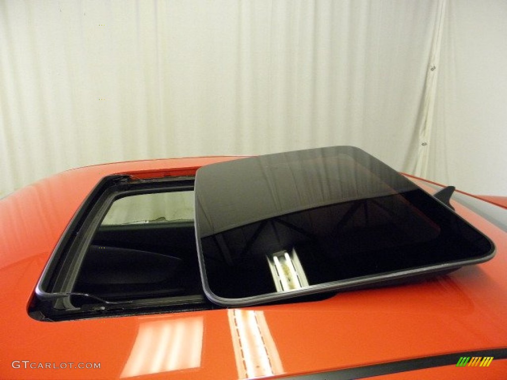 2010 Camaro SS Coupe - Inferno Orange Metallic / Black photo #21