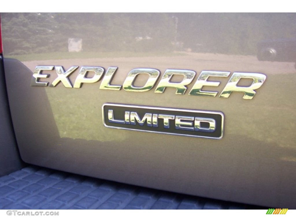 2003 Explorer Limited 4x4 - Mineral Grey Metallic / Medium Parchment Beige photo #20