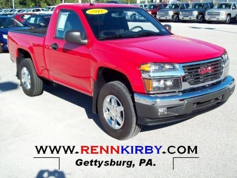 2011 GMC Canyon SLE Regular Cab 4x4 Data, Info and Specs