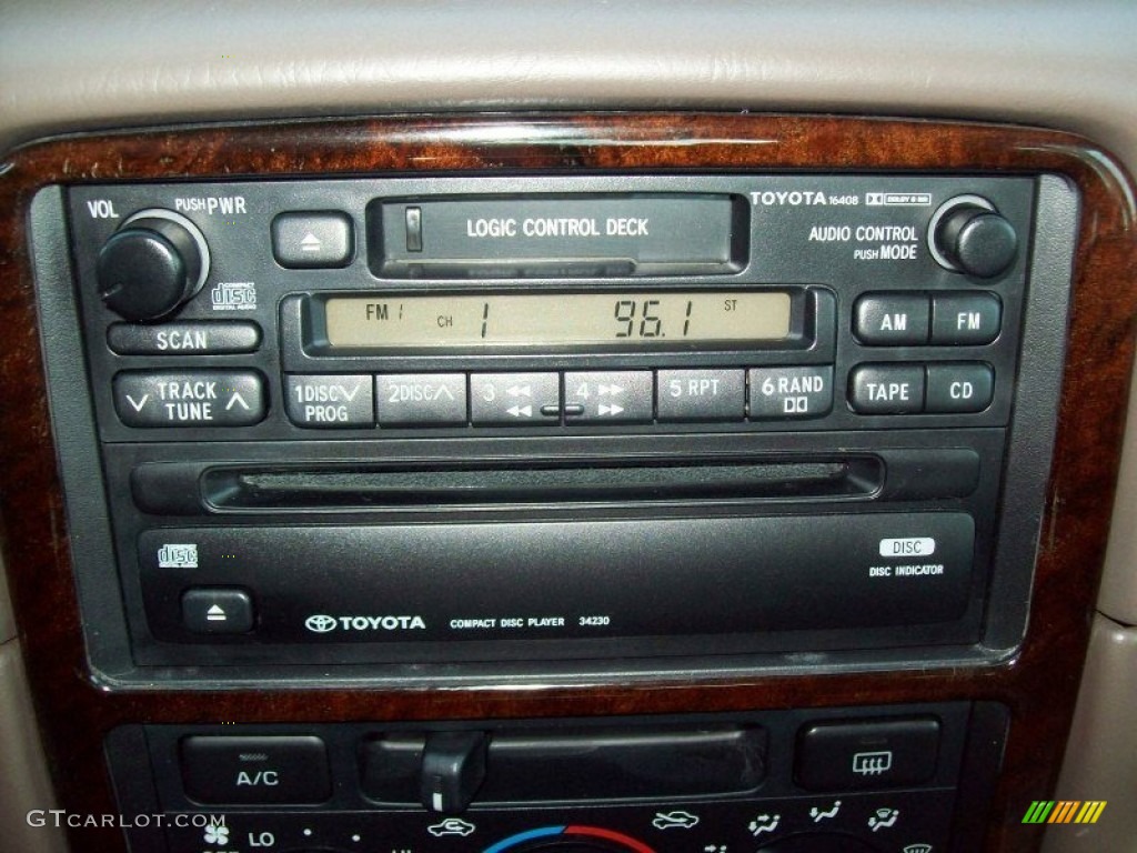 1998 Camry CE - Dark Green Metallic / Oak photo #9