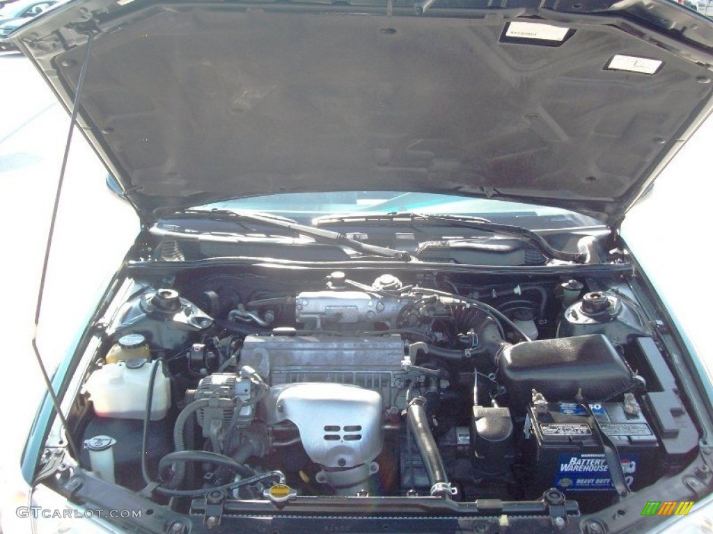 1998 Camry CE - Dark Green Metallic / Oak photo #16
