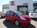 2009 Milano Red Honda Fit Sport  photo #1