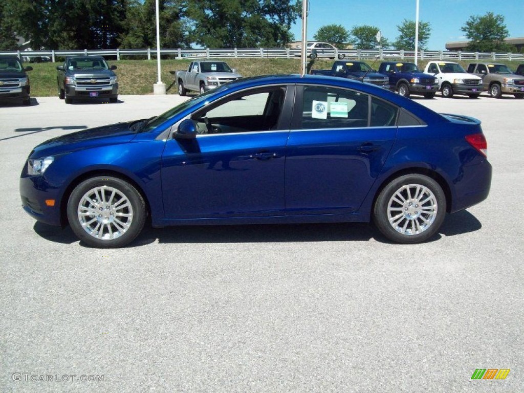 Blue Topaz Metallic 2012 Chevrolet Cruze Eco Exterior Photo #70620127