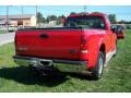 2005 Red Ford F350 Super Duty XLT Regular Cab  photo #4