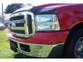 2005 Red Ford F350 Super Duty XLT Regular Cab  photo #9