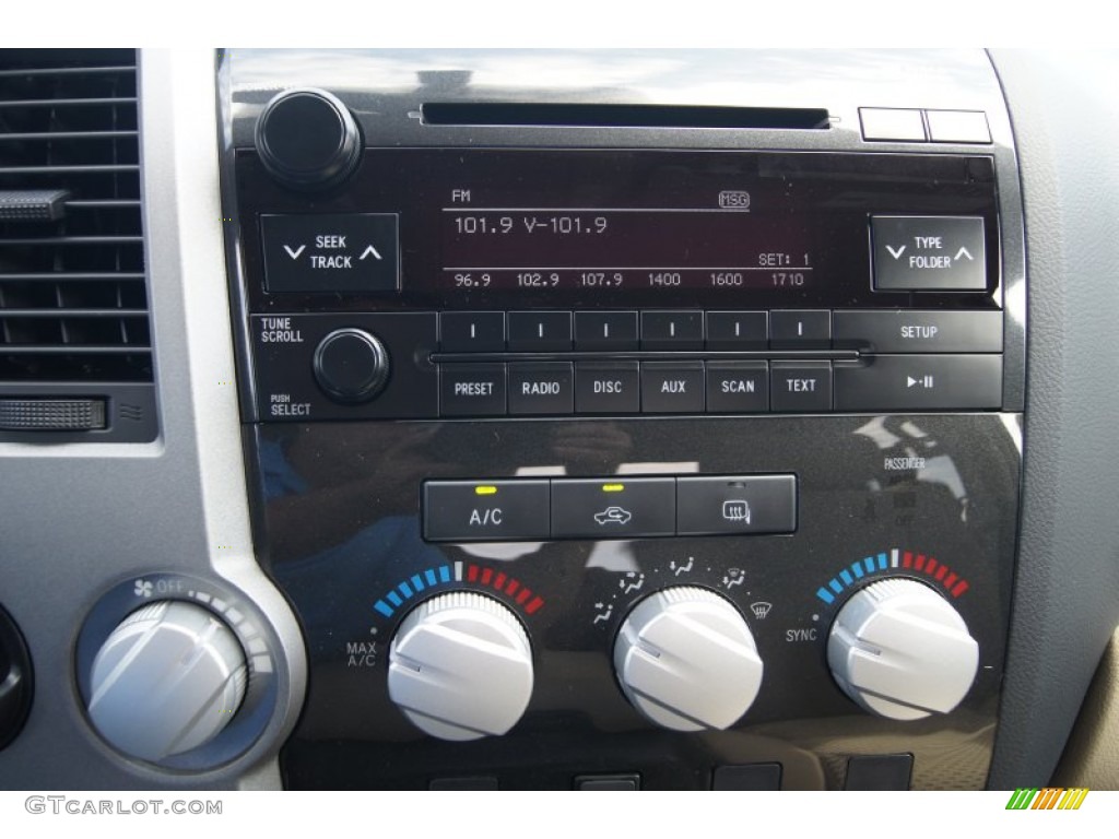 2012 Tundra SR5 Double Cab - Super White / Sand Beige photo #32