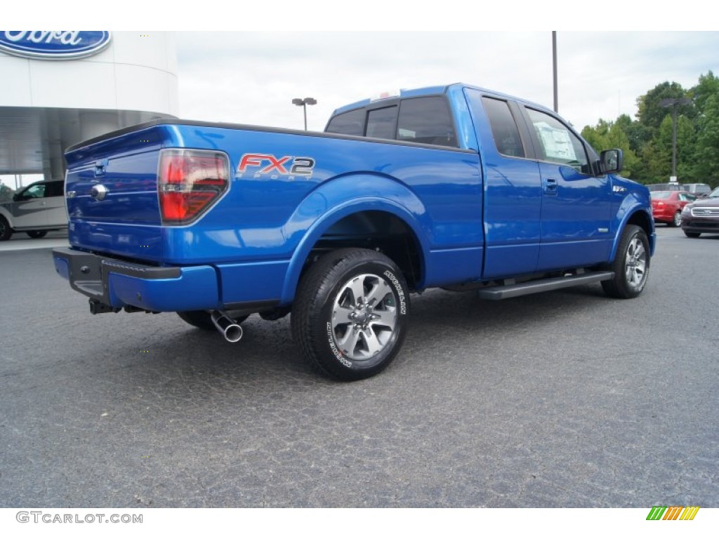 Blue Flame Metallic 2012 Ford F150 FX2 SuperCab Exterior Photo #70621423
