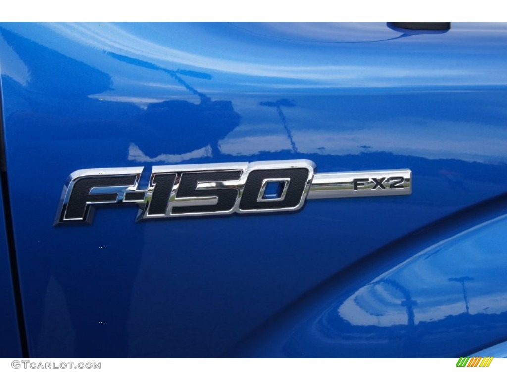 2012 F150 FX2 SuperCab - Blue Flame Metallic / Black photo #15