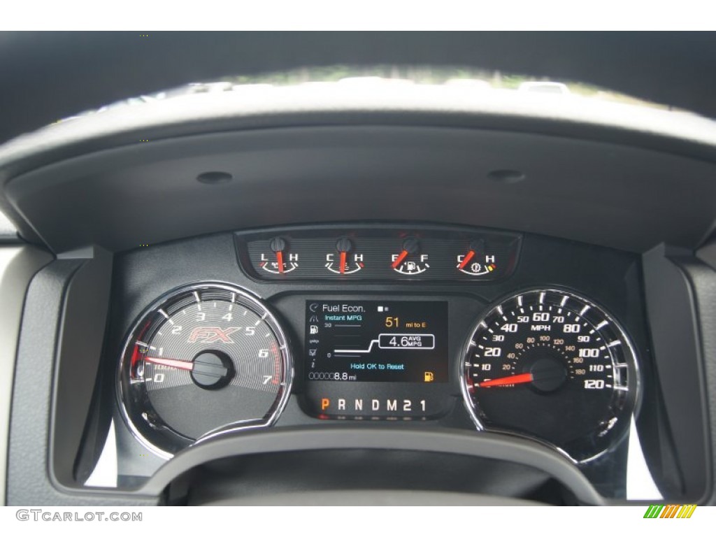 2012 Ford F150 FX2 SuperCab Gauges Photos