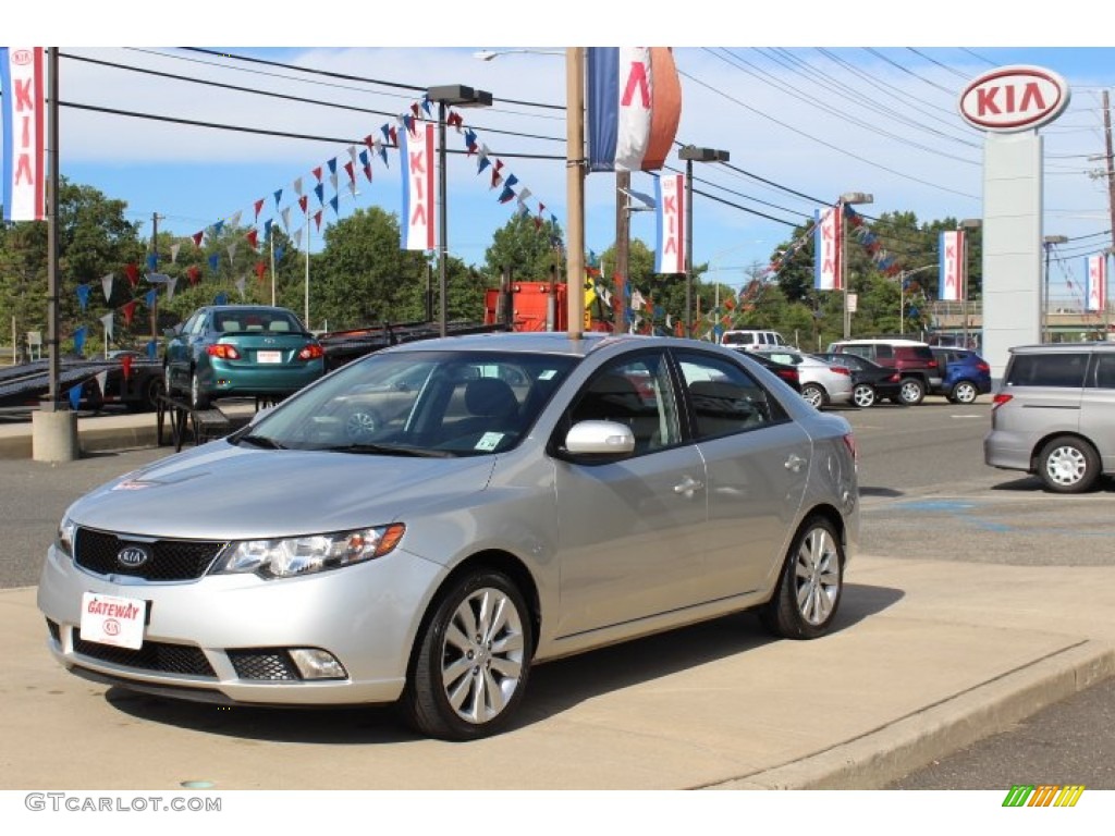 Bright Silver Kia Forte