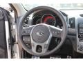 2012 Kia Forte Koup Black Interior Steering Wheel Photo