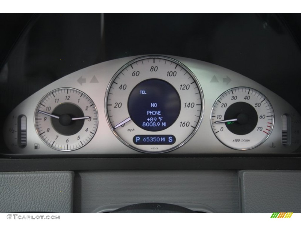 2006 Mercedes-Benz CLK 500 Coupe Gauges Photo #70623169