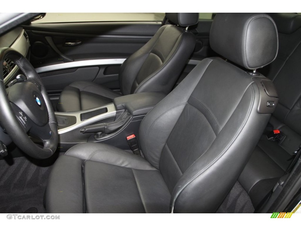 2010 3 Series 335i Coupe - Jet Black / Black photo #3