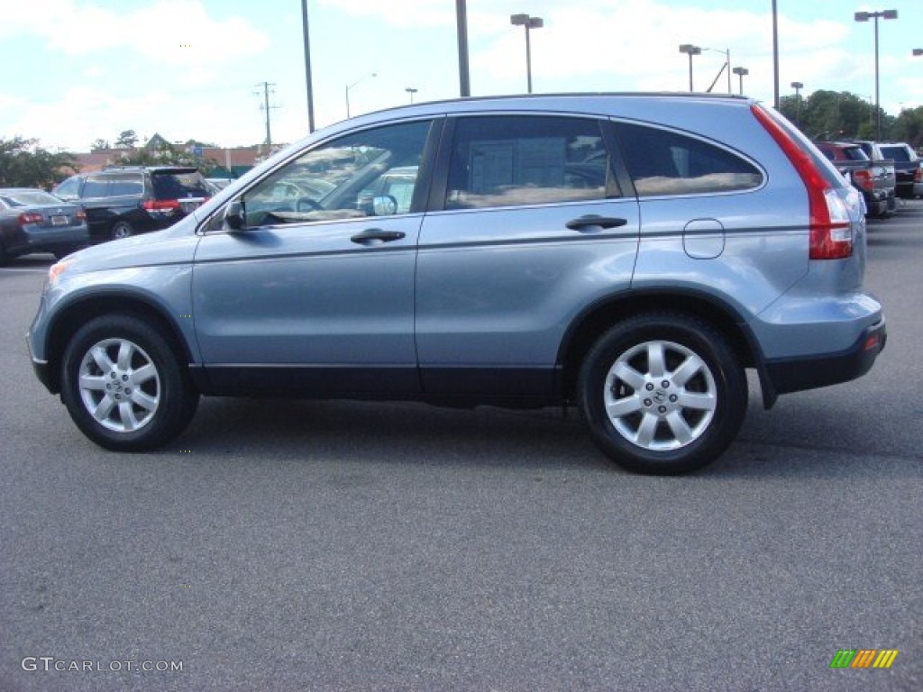 2007 CR-V EX - Glacier Blue Metallic / Gray photo #3